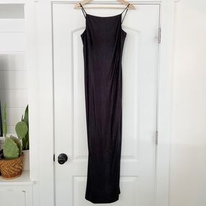 Vintage Alex Evenings Silky Maxi Dress - 6